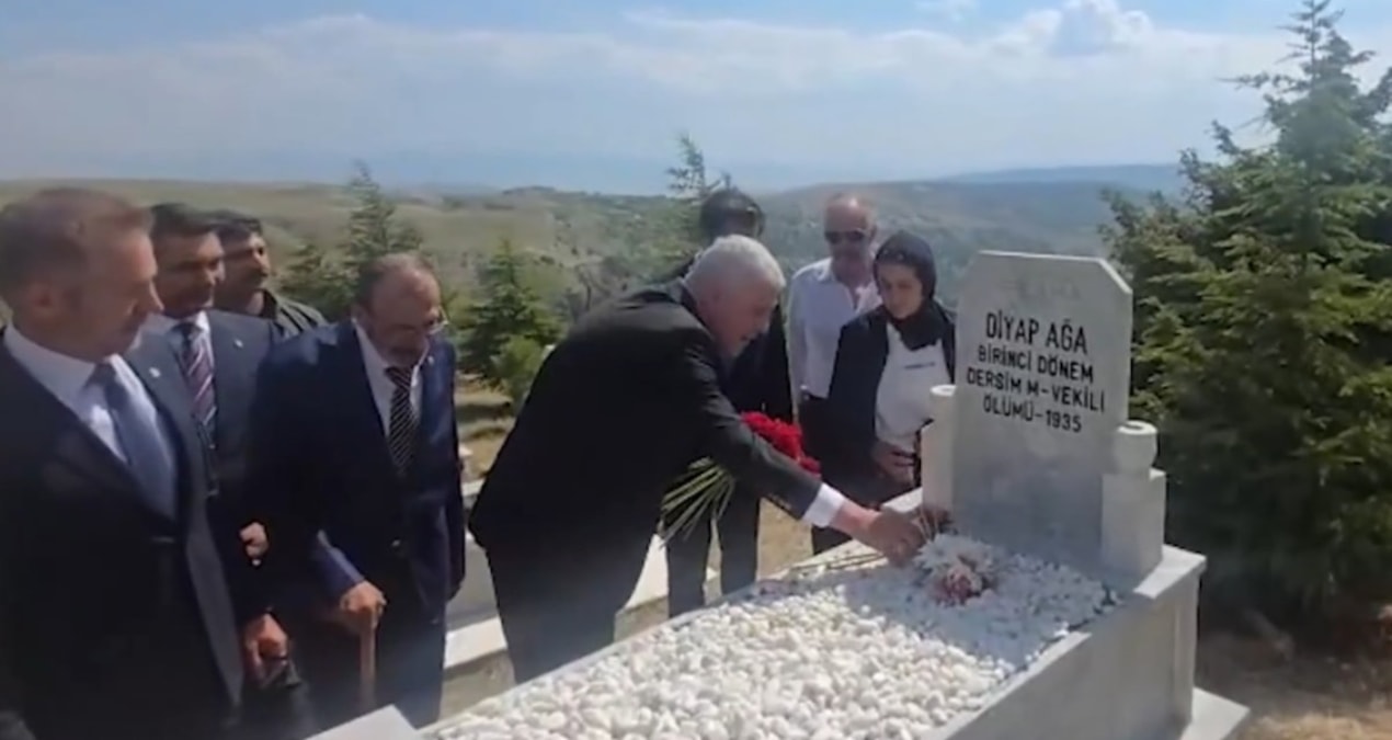 Dervişoğlu Diyap Ağa’ya Fatiha okudu
