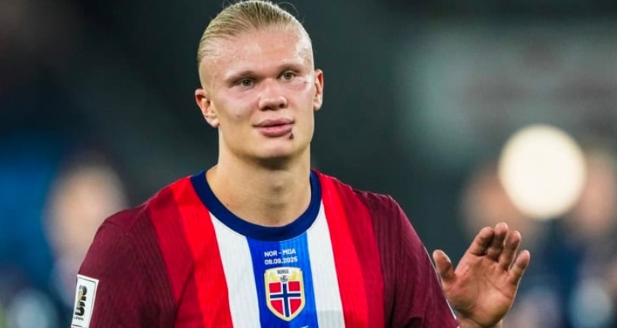 Haaland'ın sevgilisi de eski futbolcu çıktı! Dünyaca ünlü yıldızla aynı altyapıda yetişmiş