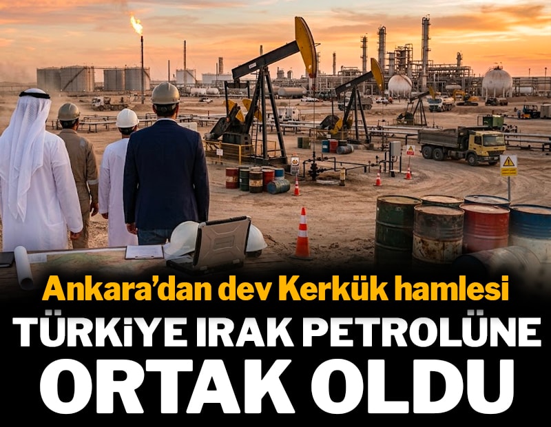 Ankara’dan dev Kerkük hamlesi: Türkiye Irak petrolüne ortak oldu