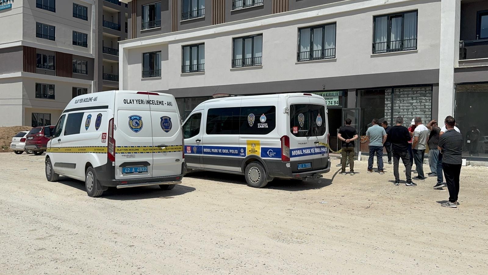 Konya'da emlakçıya silahlı saldırı: Vurup kaçtı