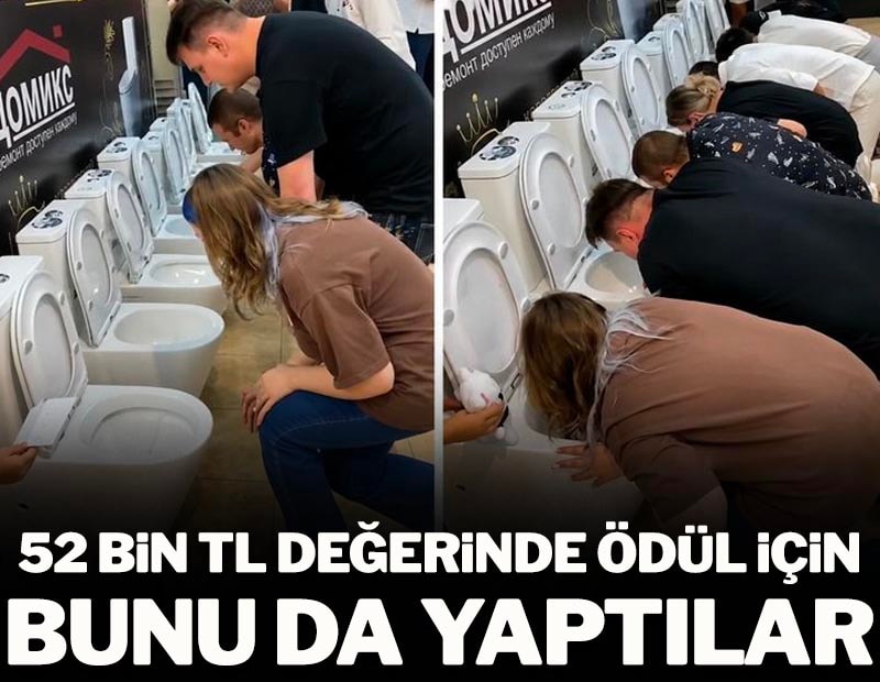 52 Bin TL değerindeki ödül için bunu da yaptılar