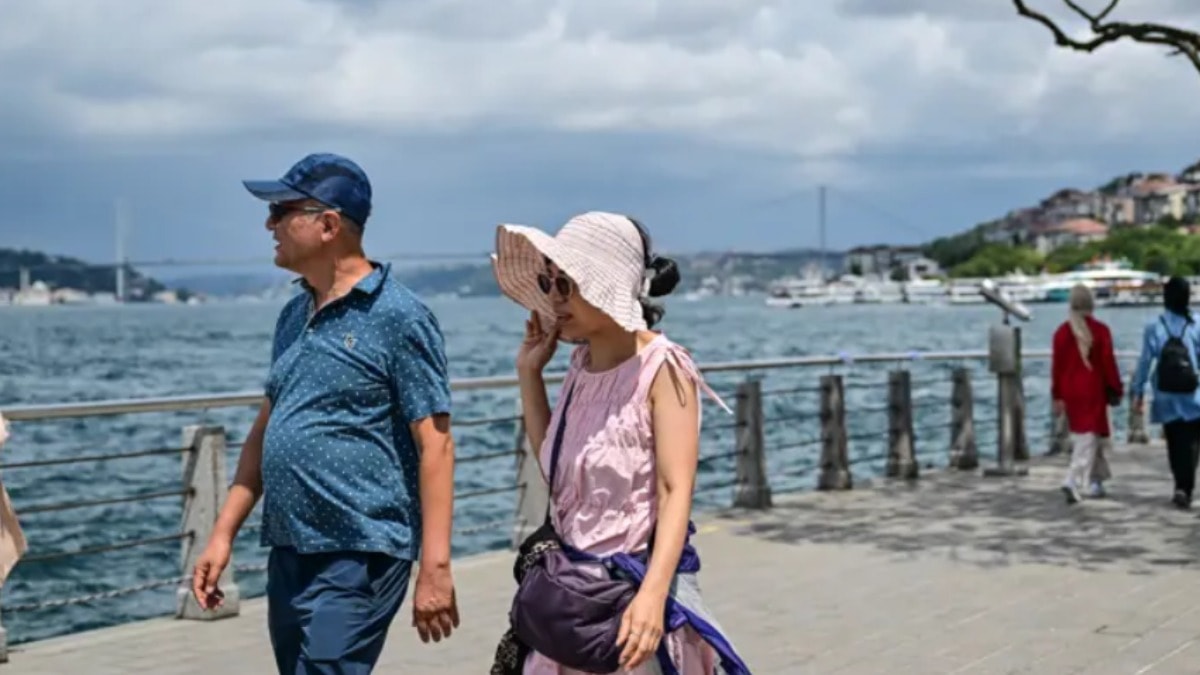 Çöl sıcağı Yunanistan'dan geldi!  50 derece hissedilecek