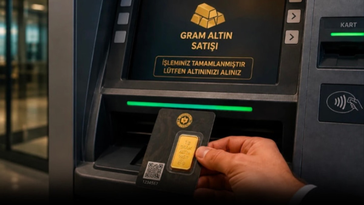 ATM'ler 24 saat boyunca altın satacak: Türkiye'de yeni dönem başladı
