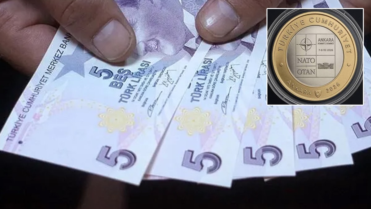36. NATO Zirvesi anısına özel 5 lira basıldı