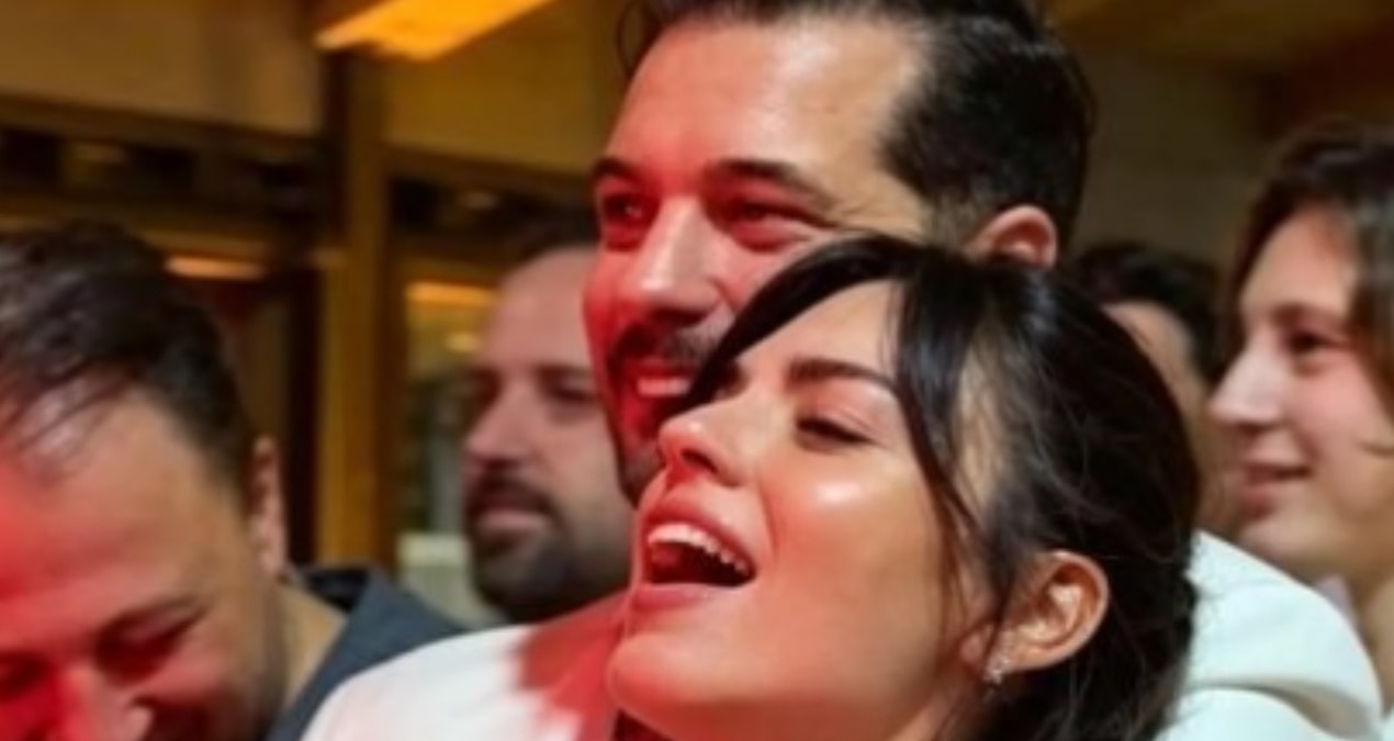 Gözlerden uzak aşk gün yüzüne çıktı: Çağatay Ulusoy ve Aslıhan Malbora ilk kez böyle görüntülendi
