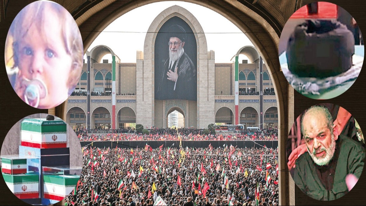 Hamaney’in cenazesinde dikkat çeken detaylar