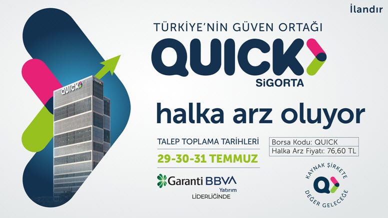 Quick Sigorta Halka Arz Oluyor