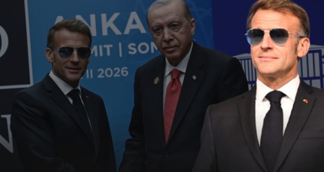 Macron'un gözlüğünün sırrı ortaya çıktı