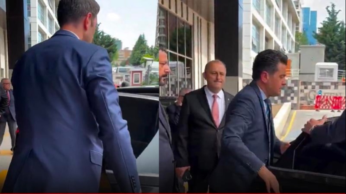 Binali Yıldırım'ın kapısını açan adamın kapısını açan adam! Sosyal Medyanın dikkati ortaya çıkarttı