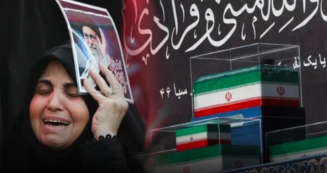 Hamaney'in cenazesinde milyonarca İranlı intikam yemini etti