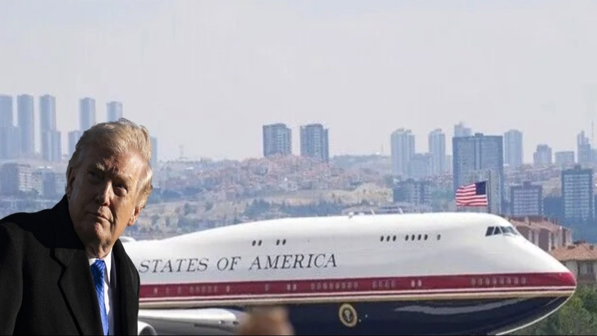 Trump tehdit üzerine uçak değiştirmiş