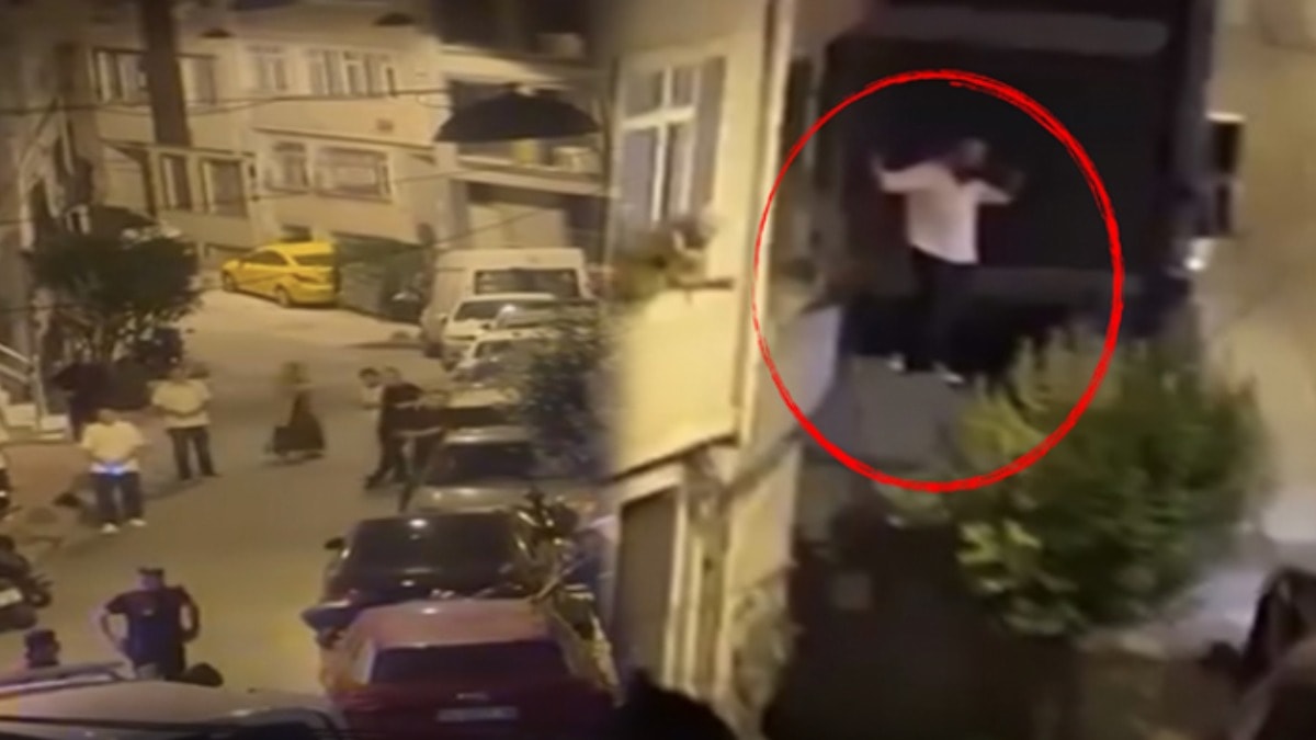 Eski sevgilisi dehşeti: Evine tırmandı, mahalleyi ayağa kaldırdı!