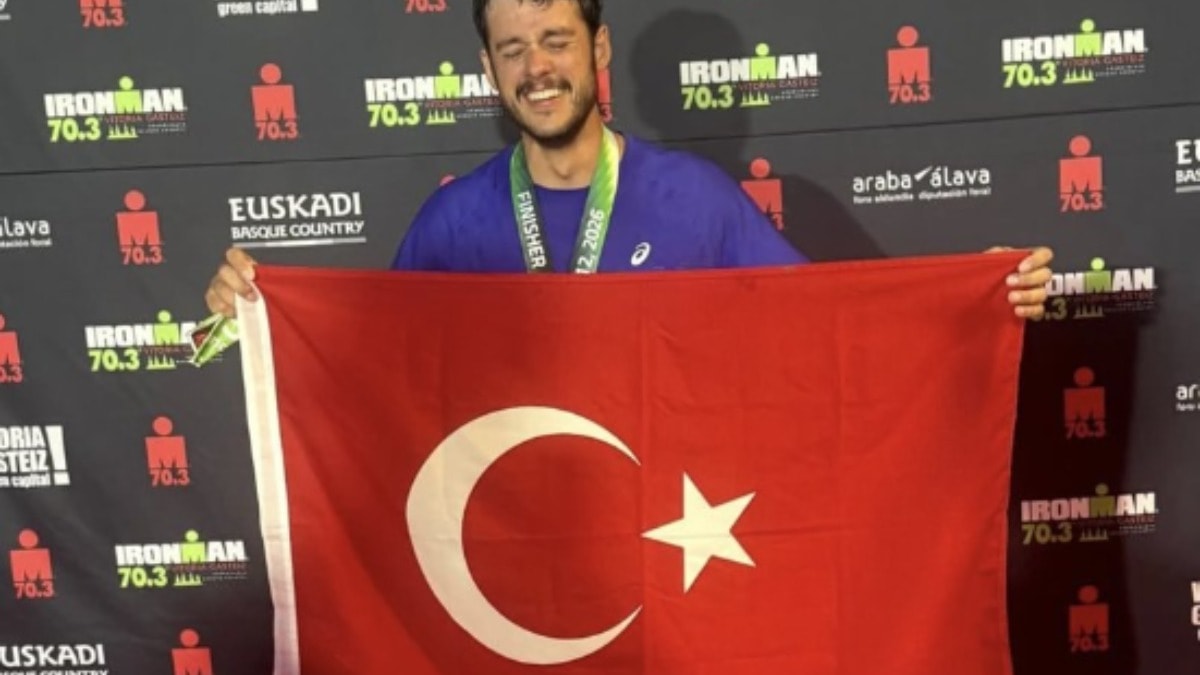 Zorlu parkurda mücadele etti: Mola vermedi, tuvaletini bile altına yaptı