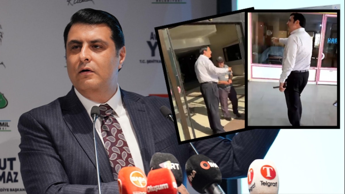 AKP'li başkandan tepki çeken şov