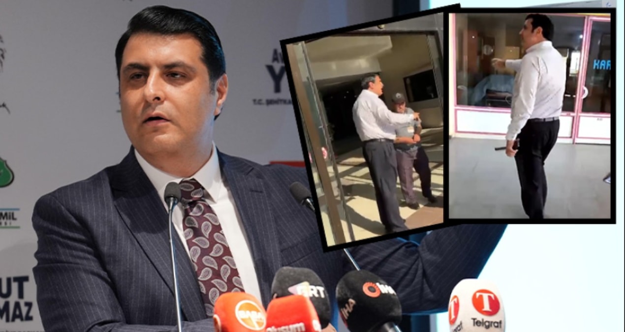 AKP'li başkandan tepki çeken şov