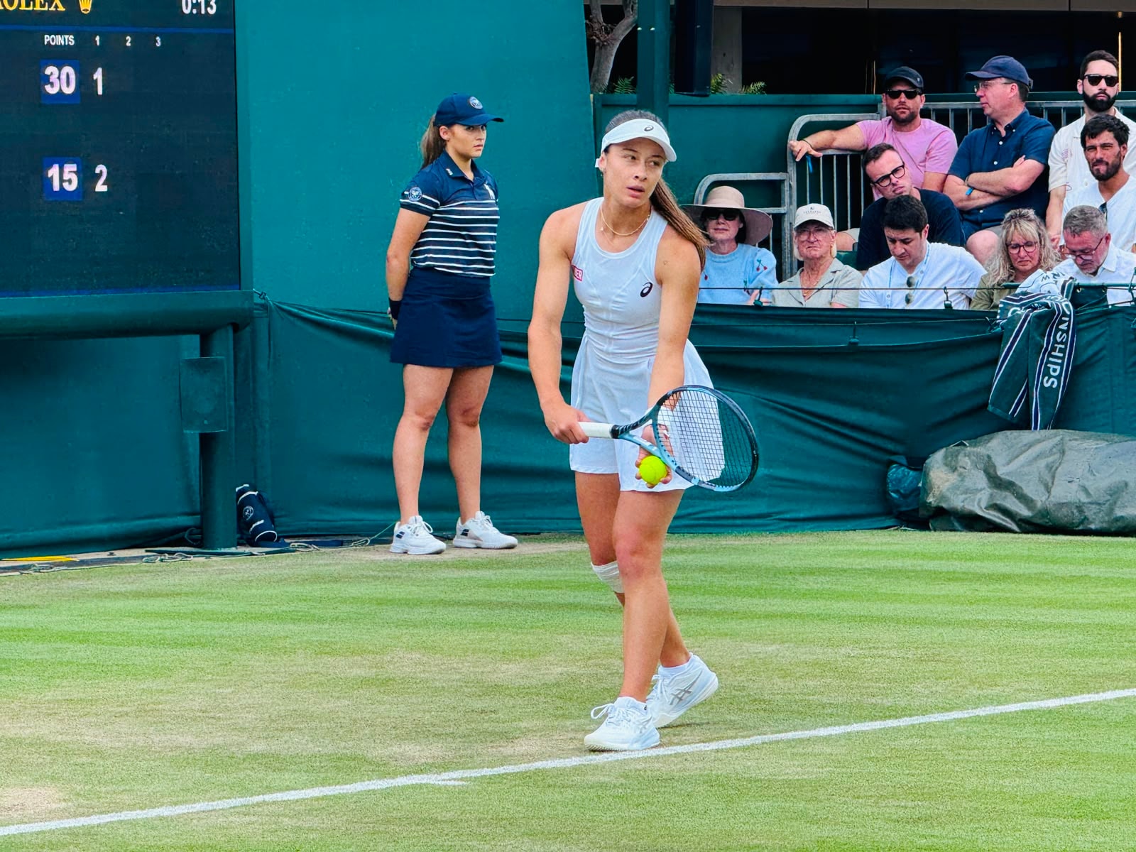 Zeynep Sönmez Wimbledon'a veda etti