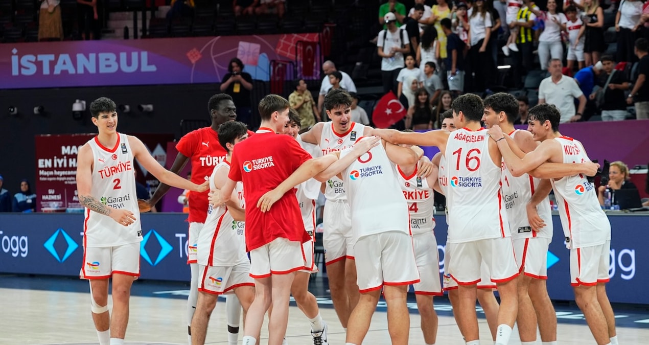 U17 Milli Basketbol Takımımız çeyrek finalde