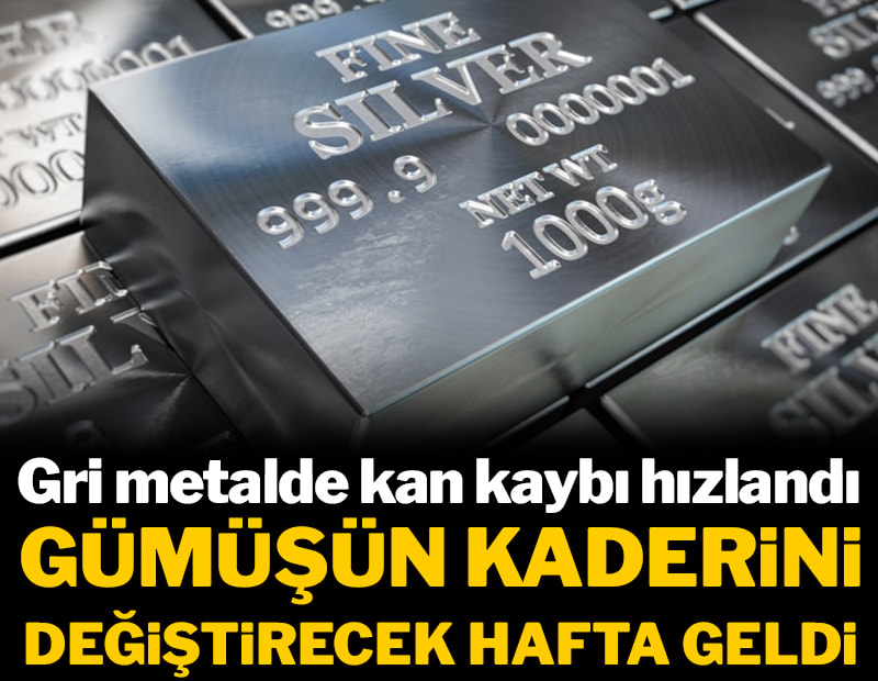Gri metalde kan kaybı hızlandı: Gümüşün kaderini değiştirecek hafta geldi