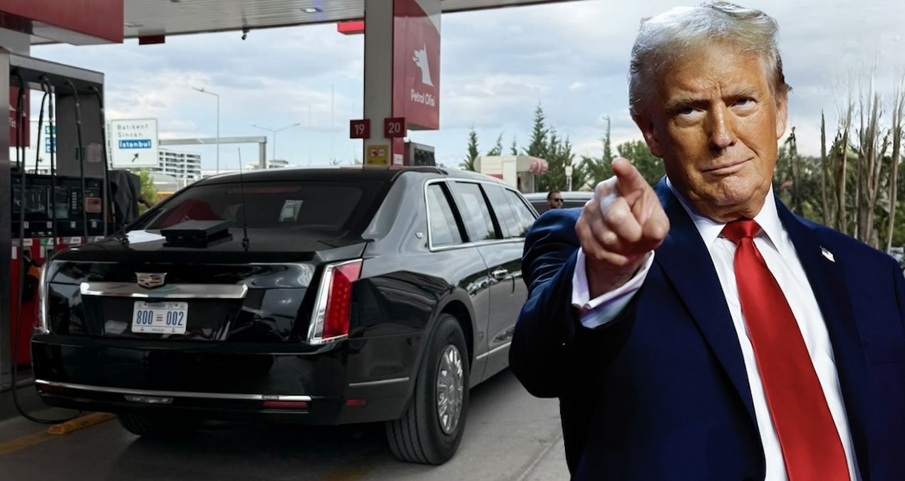 Trump'ın konvoyunda yer alacak araçlar Ankara'da