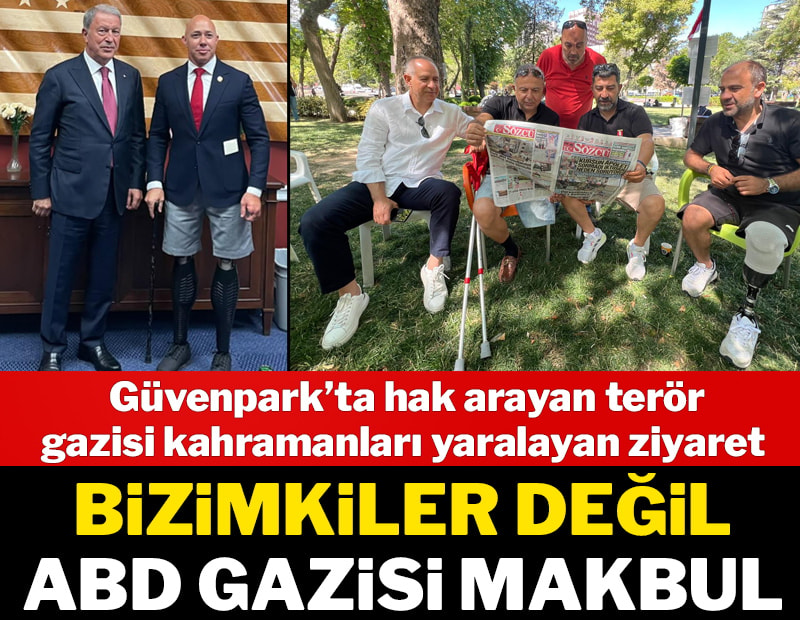 Bizimkiler değil ABD gazisi makbul