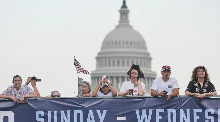Washington'da Bağımsızlık Günü etkinlikleri yarıda kesildi