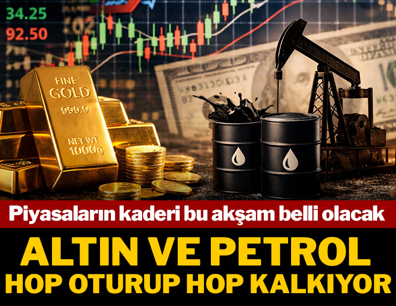 ABD İran'ı vurdu piyasalar yangın yerine döndü: ABD-İran gerilimi petrolü uçurdu, altını sarstı