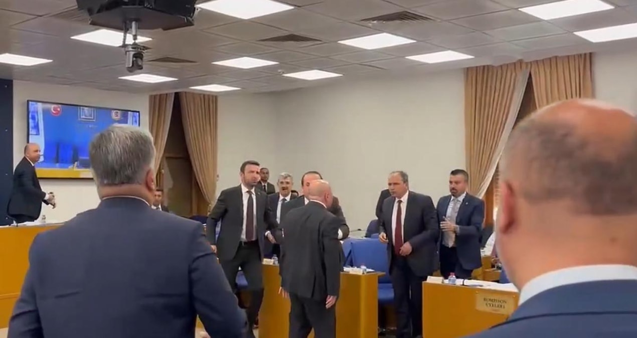 AKP'li Güneş ve İYİ Partili Usta arasında gerginlik