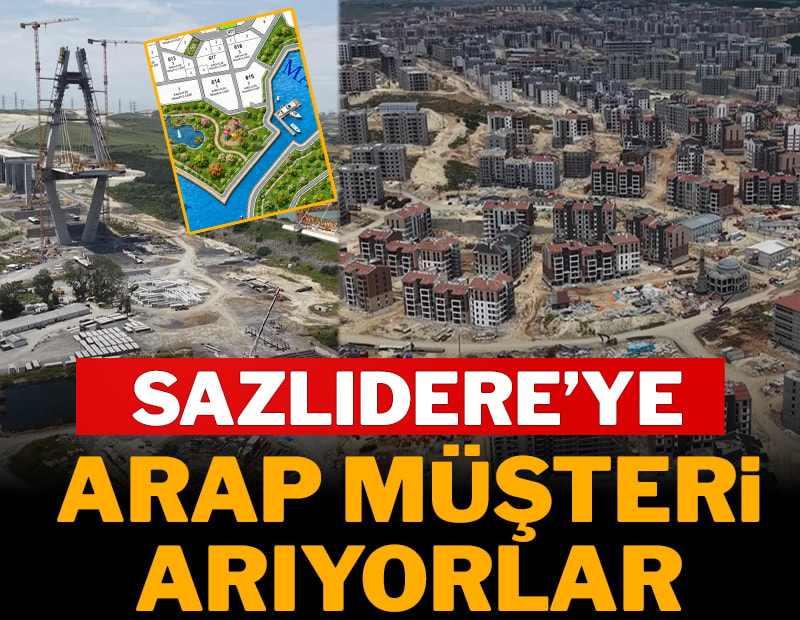 Araplara Kanal İstanbul’da arsa satışı başladı