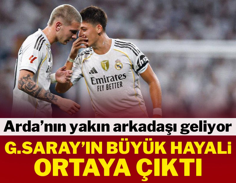 Galatasaray Real Madrid'in genç yıldızına kancayı taktı