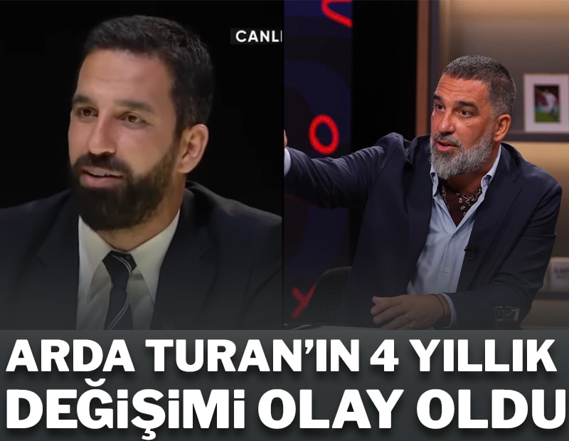 Arda Turan'ın 4 yıllık değişimi gündem oldu! Yeni imajına binlerce yorum geldi