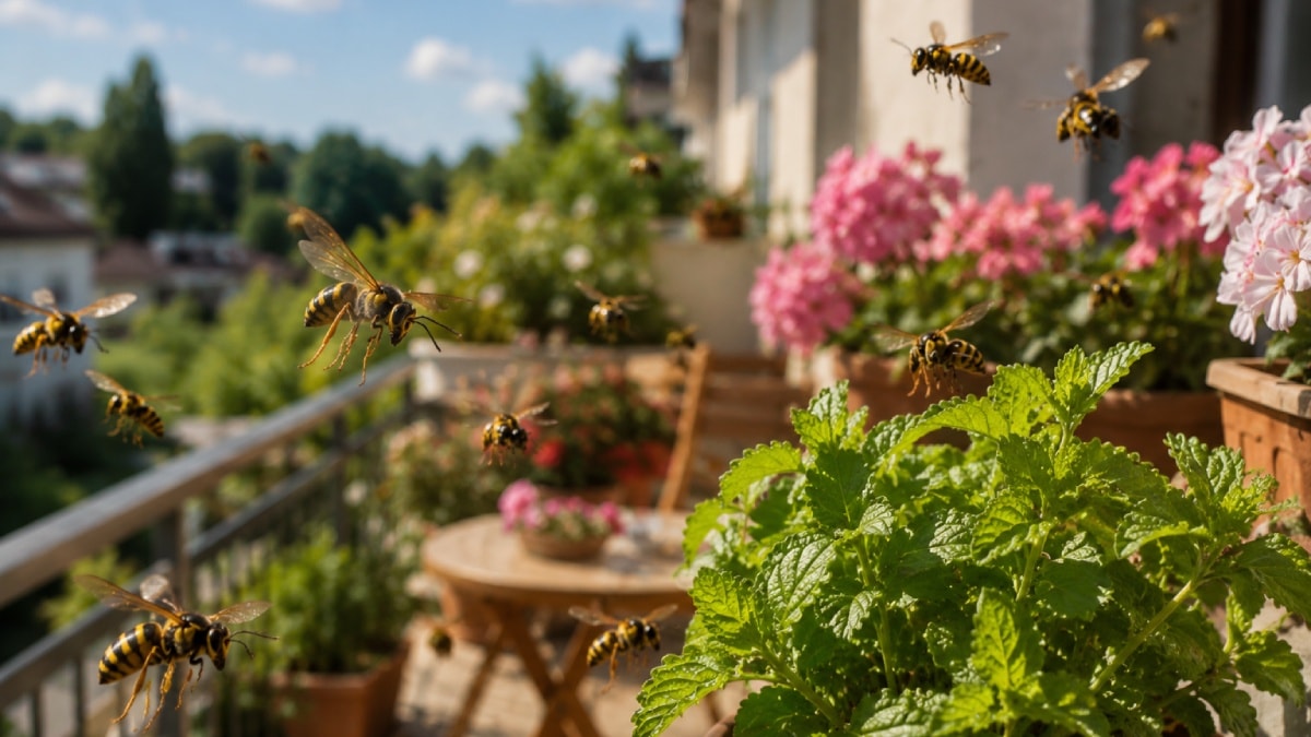 Teras, balkon ve bahçesine bu bitkiyi koyanlar eşek arılarından kurtuluyor