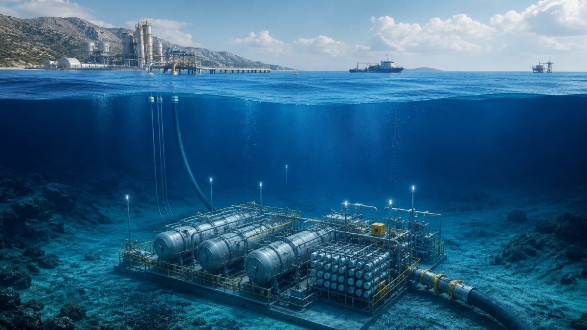 Deniz tabanını dev bir su tesisine dönüştürecekler: Tam 400 metre derinliğe kurulacak