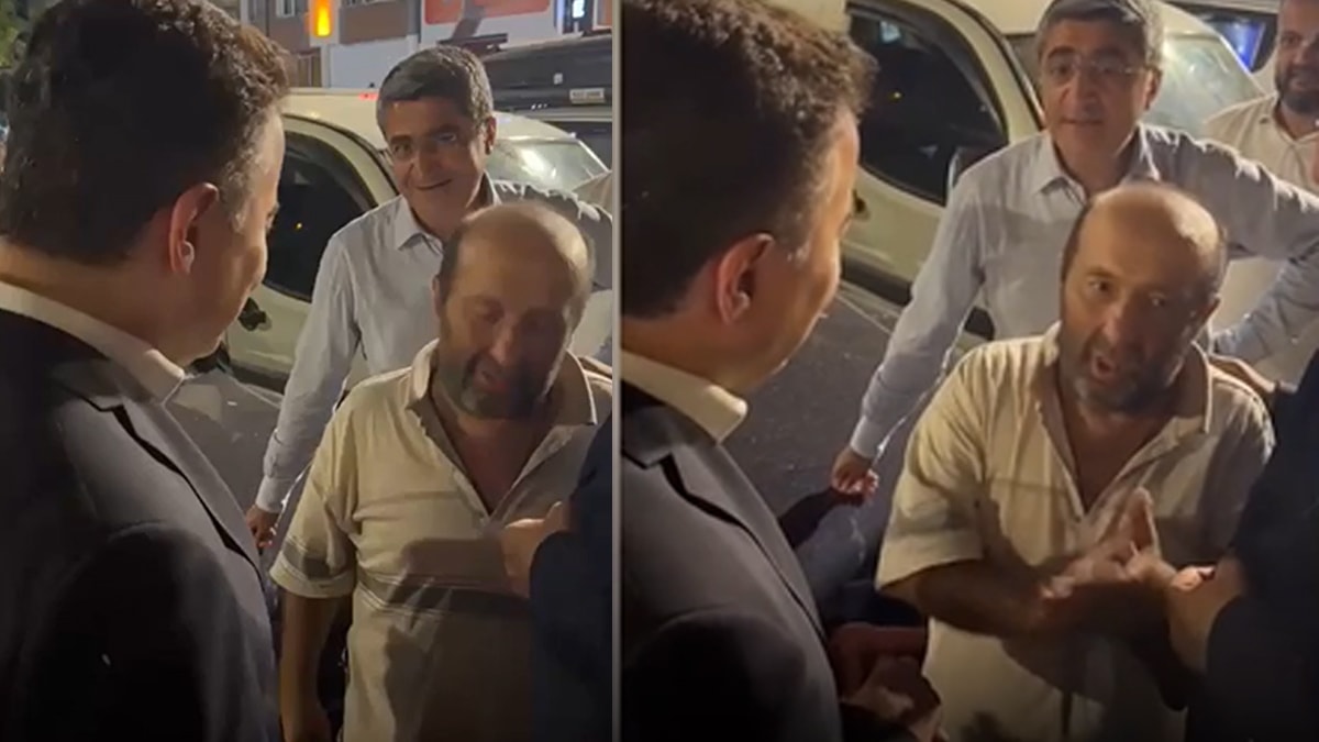 Babacan ile emekli vatandaş arasında dikkat çeken diyalog