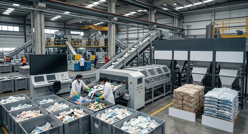 Kullanılmış bebek bezi topluyorlar: Çöp olmaktan çıkarıp buna dönüştürecekler
