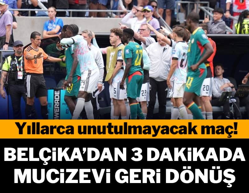 Belçika, Senegal’i uzatmalarda evine gönderdi! Dünya Kupası’nda dramatik maç