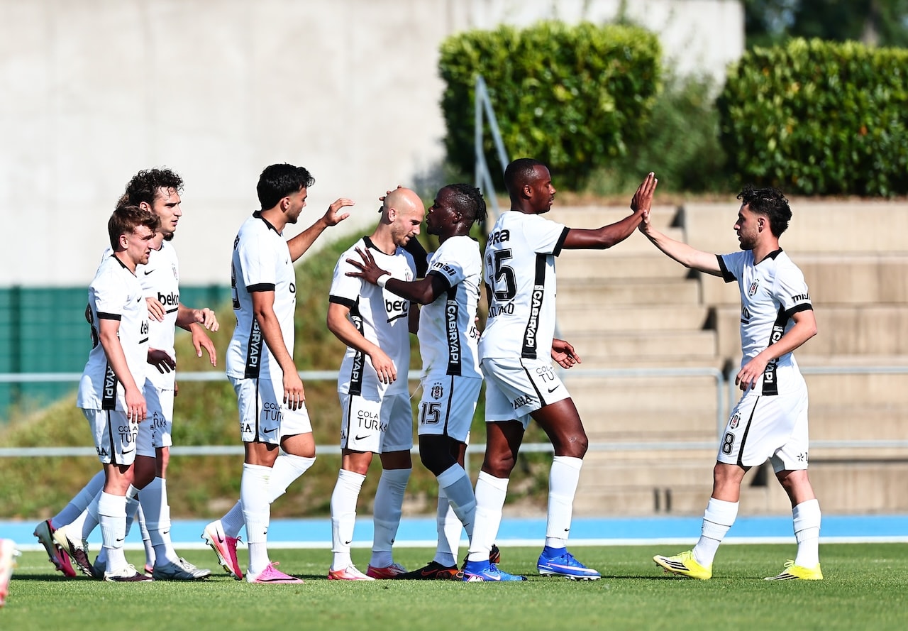 Beşiktaş, ilk hazırlık maçından galibiyetle ayrıldı