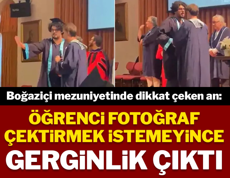 Boğaziçi'nde akademisyenle öğrenci arasında gerilim