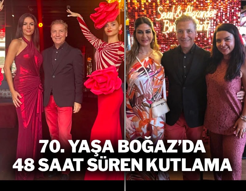 Boğaz'da 700 bin Euro'luk doğum günü partisi