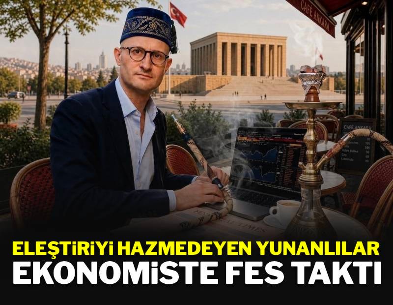 Eleştiriyi hazmedeyen Yunanlılar ünlü ekonomiste fes taktı