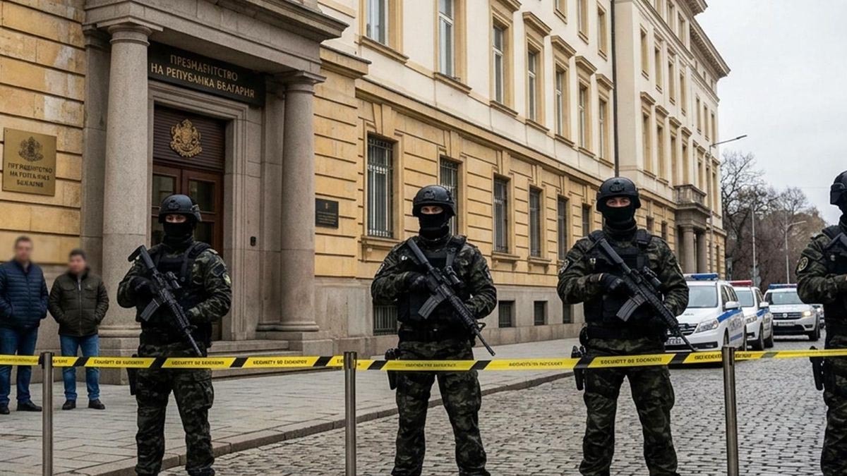 Bulgaristan Cumhurbaşkanlığı binası bomba ihbarı üzerine tahliye edildi