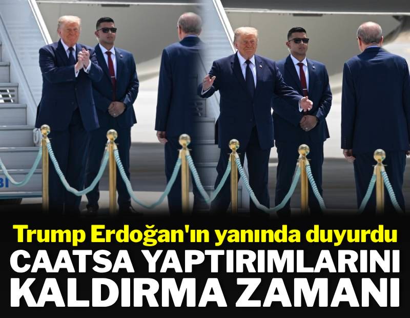 Trump'tan F-35'ler için yeşil ışık: 'CAATSA yaptırımlarını kaldırmanın zamanı geldi'