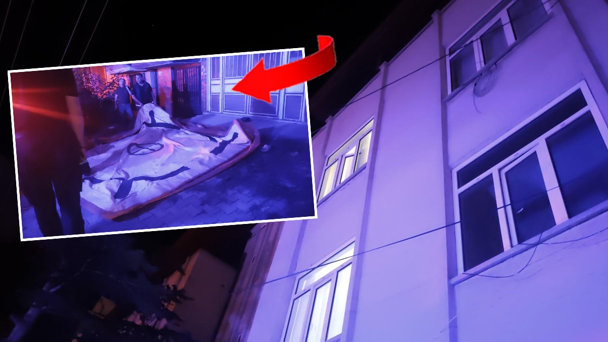 Eşi eve almadı, çatıdan girmek isterken 3'üncü kattan düştü