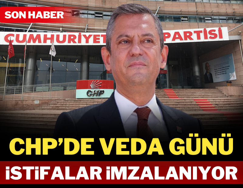 CHP'de veda günü: Milletvekilleri istifalarını imzalıyor!