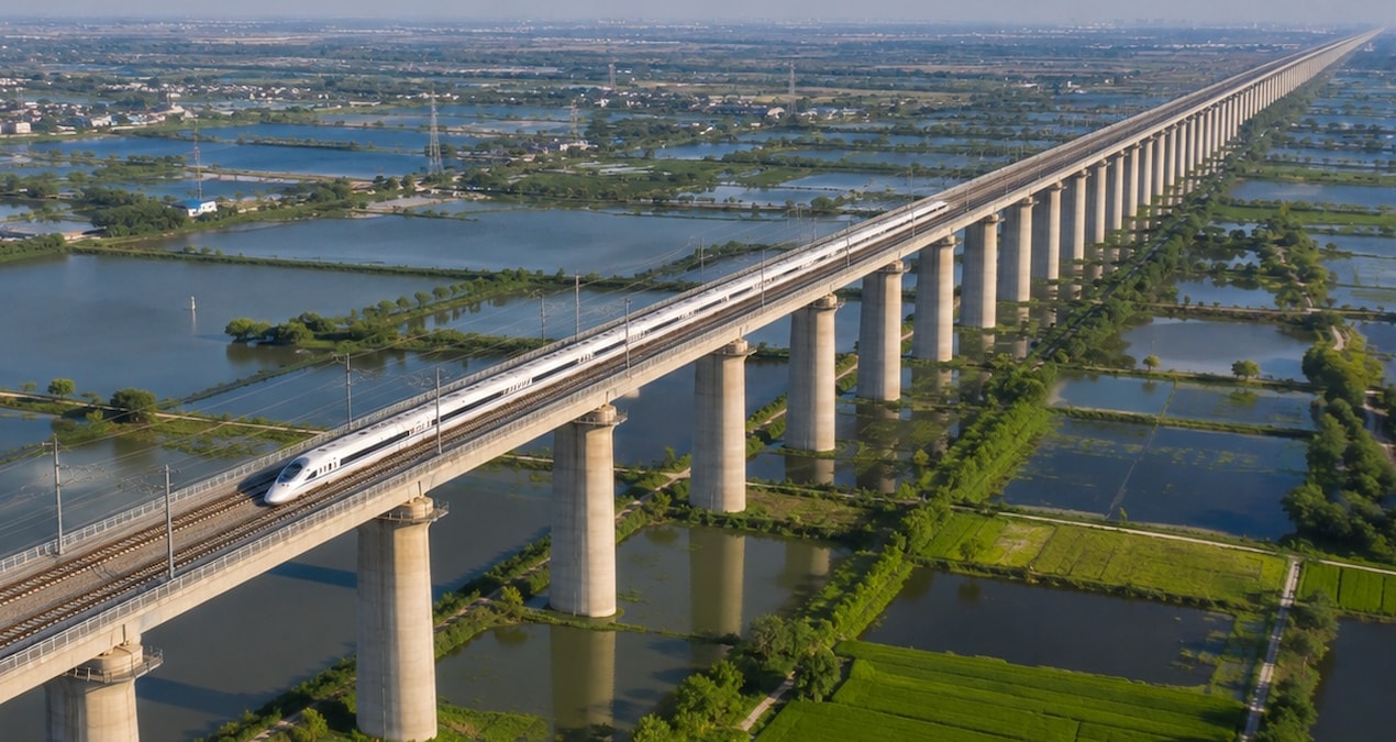 Binlerce beton kolon üzerinde duruyor: Tam 164,8 kilometre boyunca uzanıyor