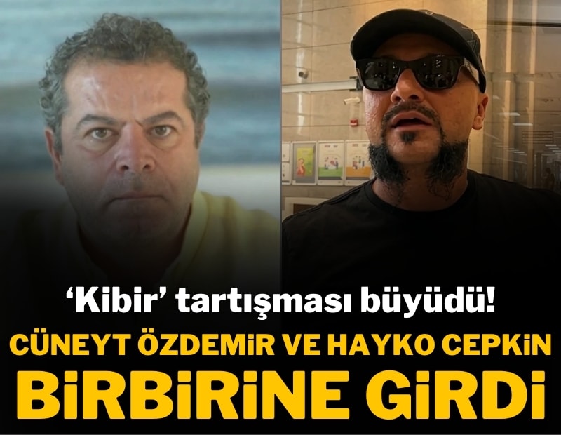 Cüneyt Özdemir ile Hayko Cepkin birbirine girdi!