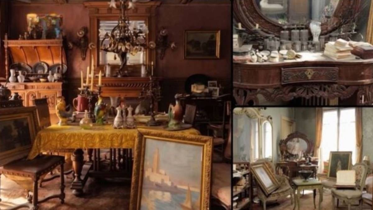 70 yıldır kapalı olan lüks dairenin kapıları açıldı: İçinden servet çıktı
