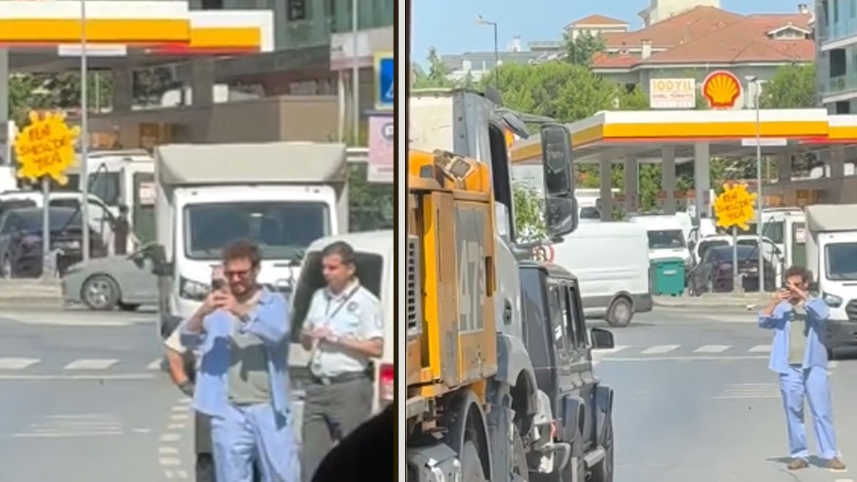 Lüks cipi alalı 1 hafta olmuştu! Ünlü şefin aracına iş makinesi çarptı