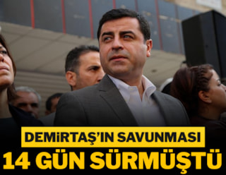 Demirtaş’a 14 gün, Özdağ’a da tek suçlamadan 1 tam gün tanınmıştı