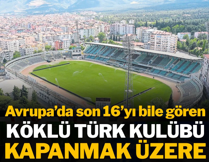 Avrupa'da son 16'yı bile gören köklü Türk kulübü kapanmak üzere