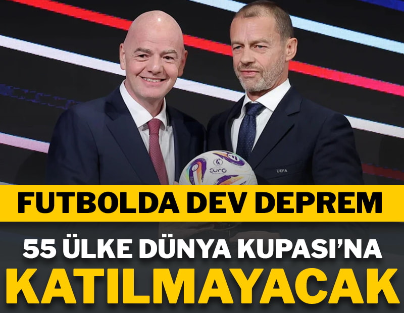 Futbolda küresel kriz! UEFA tarihi boykotu açıkladı